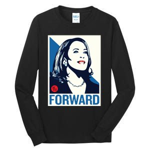 Shepard Fairey Kamala Harris Forward Tall Long Sleeve T-Shirt