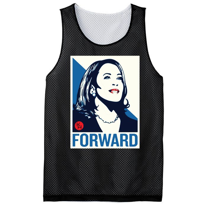 Shepard Fairey Kamala Harris Forward Mesh Reversible Basketball Jersey Tank