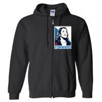 Shepard Fairey Kamala Harris Forward Full Zip Hoodie