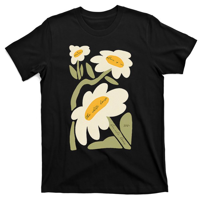 Subtle Flower Kamala Harris Boho Floral Gift T-Shirt