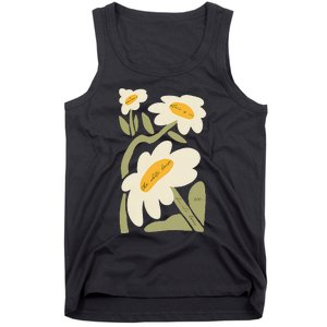 Subtle Flower Kamala Harris Boho Floral Gift Tank Top