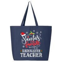 SantaS Favorite Kindergarten Teacher Xmas Party 25L Jumbo Tote