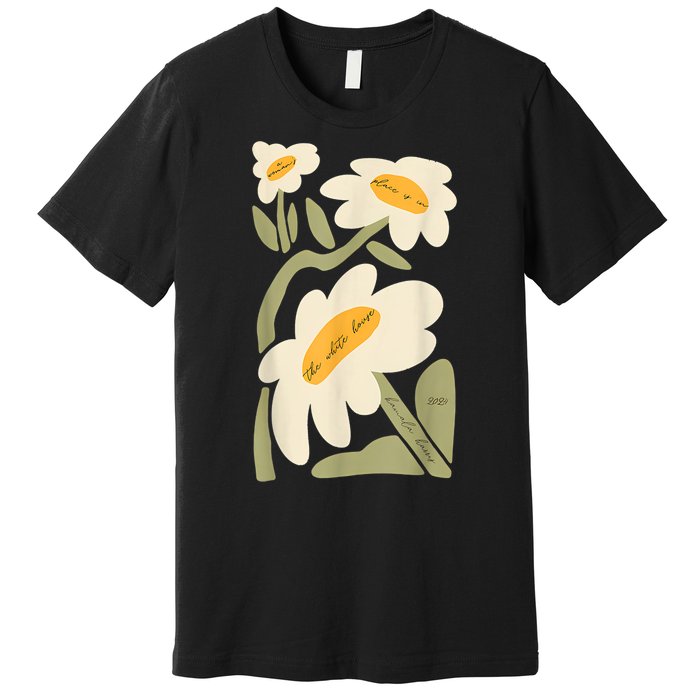 Subtle Flower Kamala Harris Boho Floral Premium T-Shirt