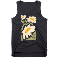 Subtle Flower Kamala Harris Boho Floral Tank Top