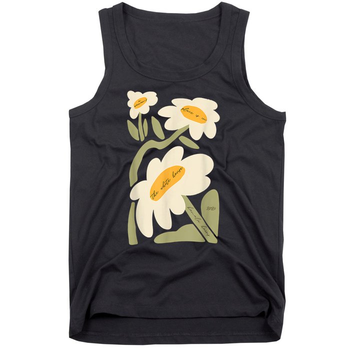 Subtle Flower Kamala Harris Boho Floral Tank Top