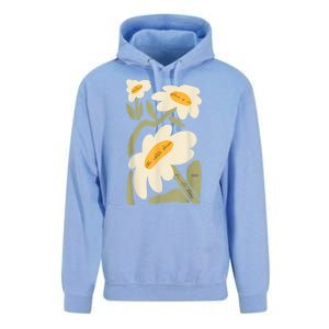 Subtle Flower Kamala Harris Boho Floral Unisex Surf Hoodie