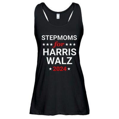 Stepmoms For Kamala Harris Walz Ladies Essential Flowy Tank