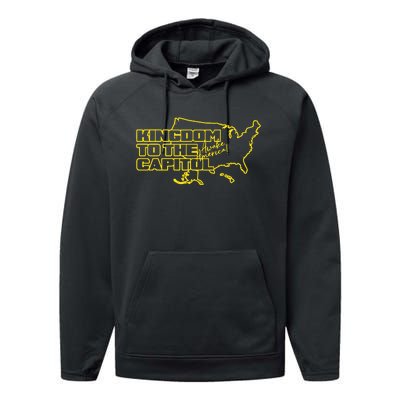 Sean Feucht Kingdom To The Capitol Performance Fleece Hoodie