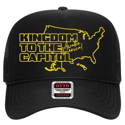 Sean Feucht Kingdom To The Capitol High Crown Mesh Back Trucker Hat