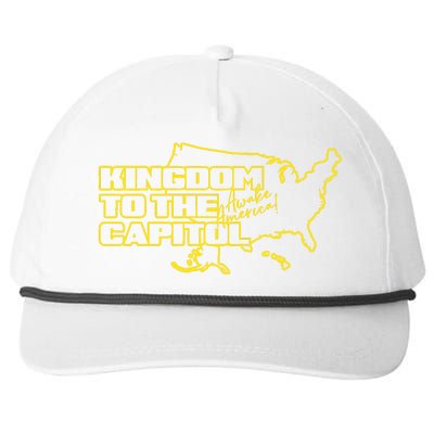 Sean Feucht Kingdom To The Capitol Snapback Five-Panel Rope Hat