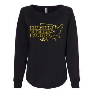 Sean Feucht Kingdom To The Capitol Womens California Wash Sweatshirt