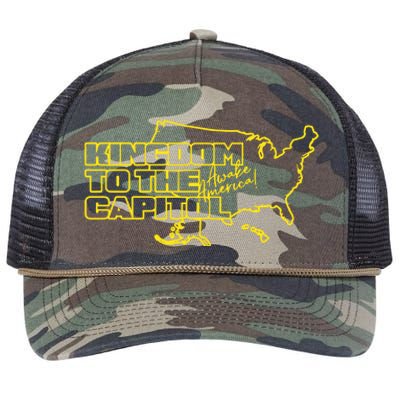 Sean Feucht Kingdom To The Capitol Retro Rope Trucker Hat Cap