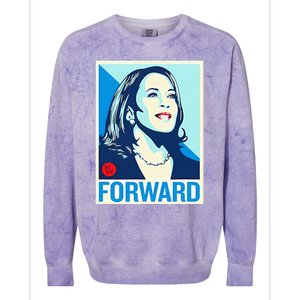 Shepard Fairey Kamala Harris Forward Colorblast Crewneck Sweatshirt