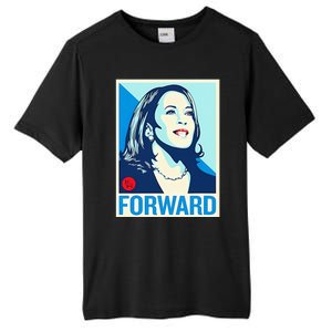 Shepard Fairey Kamala Harris Forward Tall Fusion ChromaSoft Performance T-Shirt