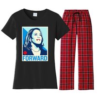 Shepard Fairey Kamala Harris Forward Women's Flannel Pajama Set