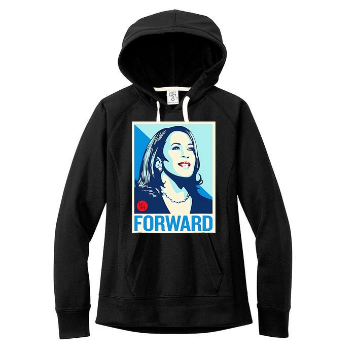 Shepard Fairey Kamala Harris Forward Women's Fleece Hoodie