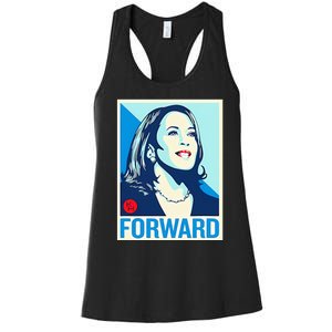 Shepard Fairey Kamala Harris Forward Women's Racerback Tank