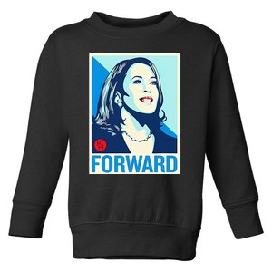 Shepard Fairey Kamala Harris Forward Toddler Sweatshirt