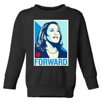 Shepard Fairey Kamala Harris Forward Toddler Sweatshirt