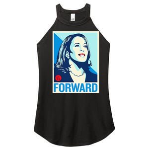 Shepard Fairey Kamala Harris Forward Women's Perfect Tri Rocker Tank