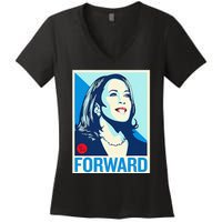 Shepard Fairey Kamala Harris Forward Women's V-Neck T-Shirt