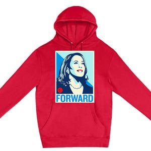 Shepard Fairey Kamala Harris Forward Premium Pullover Hoodie