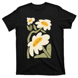 Subtle Flower Kamala Harris Boho Floral T-Shirt