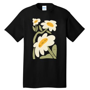 Subtle Flower Kamala Harris Boho Floral Tall T-Shirt