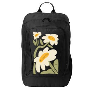 Subtle Flower Kamala Harris Boho Floral City Backpack