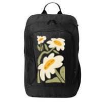 Subtle Flower Kamala Harris Boho Floral City Backpack