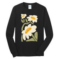 Subtle Flower Kamala Harris Boho Floral Tall Long Sleeve T-Shirt