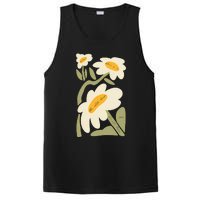 Subtle Flower Kamala Harris Boho Floral PosiCharge Competitor Tank