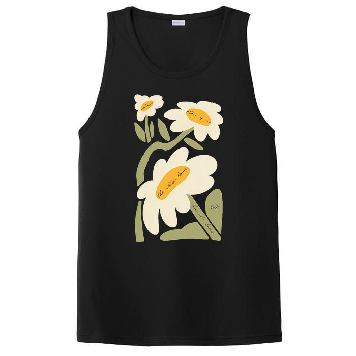 Subtle Flower Kamala Harris Boho Floral PosiCharge Competitor Tank