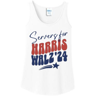 Servers For Kamala Harris Ladies Essential Tank