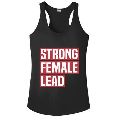Strong Female Lead Theater Theatre Thespian Meaningful Gift Ladies PosiCharge Competitor Racerback Tank