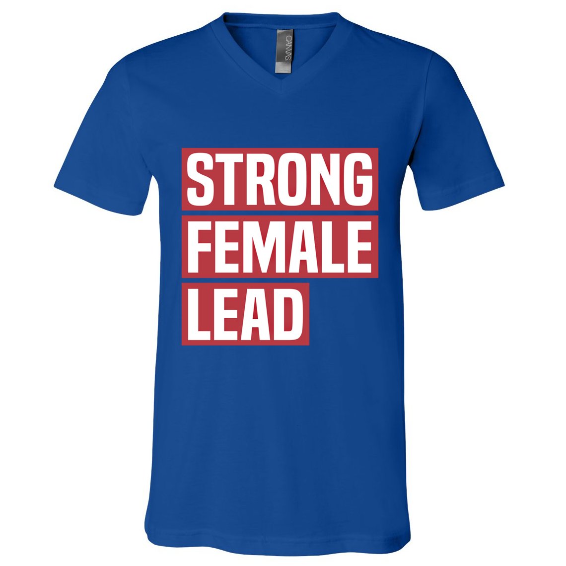 Strong Female Lead Theater Theatre Thespian Meaningful Gift V-Neck T-Shirt