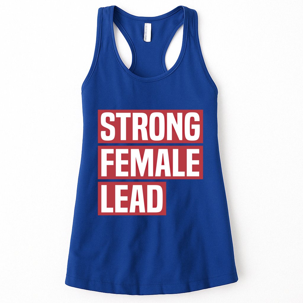 Strong Female Lead Theater Theatre Thespian Meaningful Gift Womens Tank Top