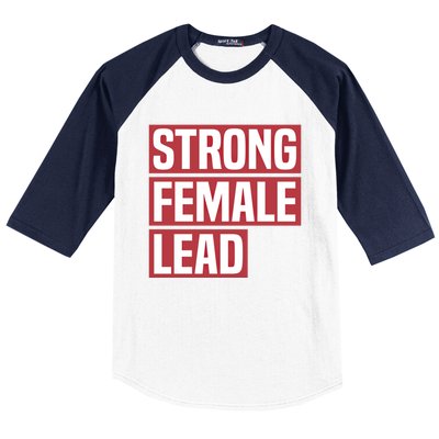 Strong Female Lead Theater Theatre Thespian Meaningful Gift Baseball Sleeve Shirt