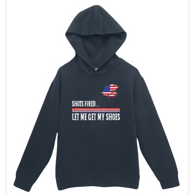 Shots Fired Let Me Get My Shoes Urban Pullover Hoodie