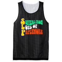 Suffers From Lots Of Paperwork Funny Slp Mesh Reversible Basketball Jersey Tank