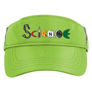 Science Funny Logo Adult Drive Performance Visor