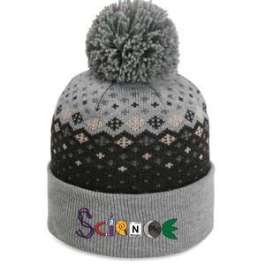 Science Funny Logo The Baniff Cuffed Pom Beanie