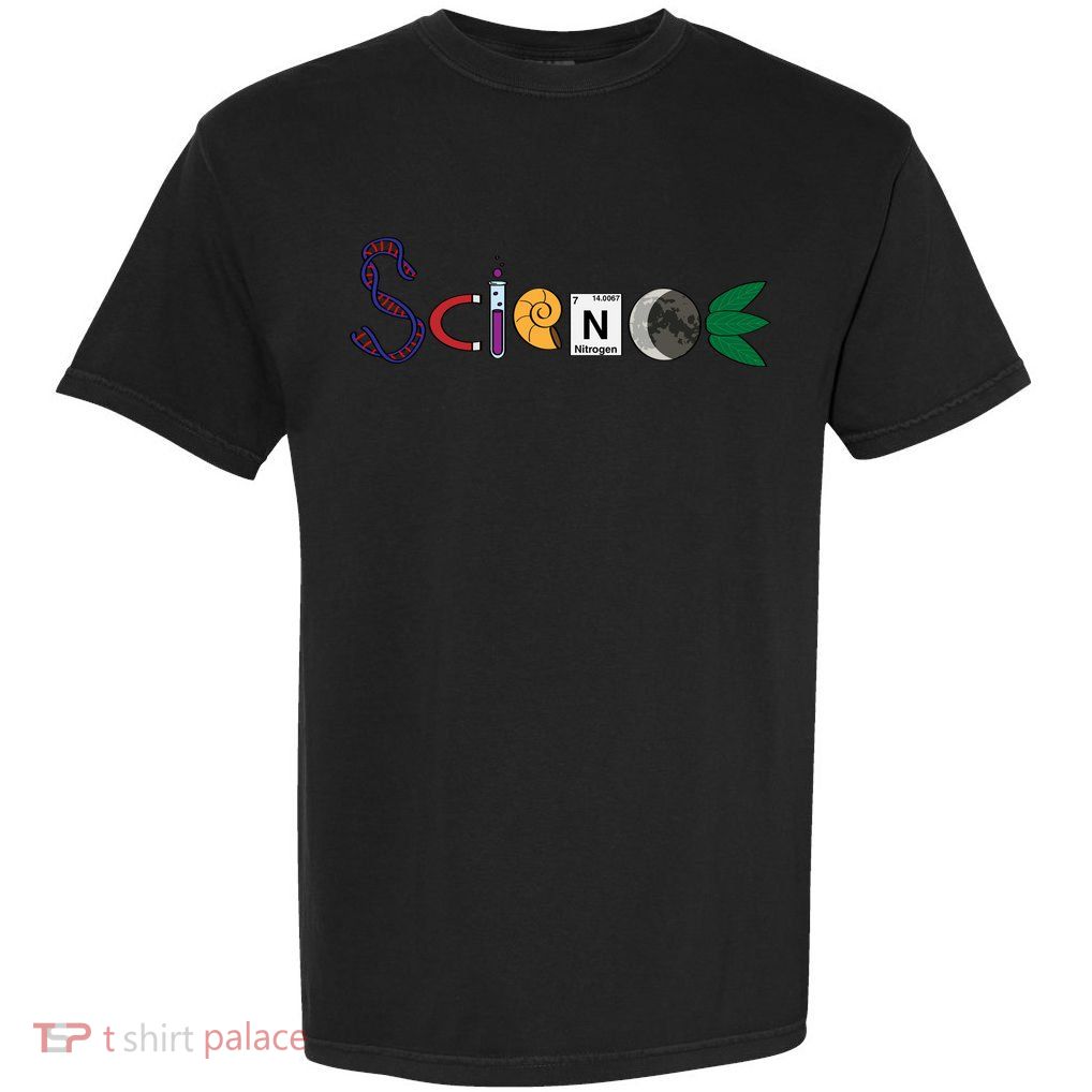 Science Funny Logo Garment-Dyed Heavyweight T-Shirt