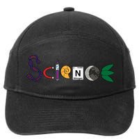 Science Funny Logo 7-Panel Snapback Hat