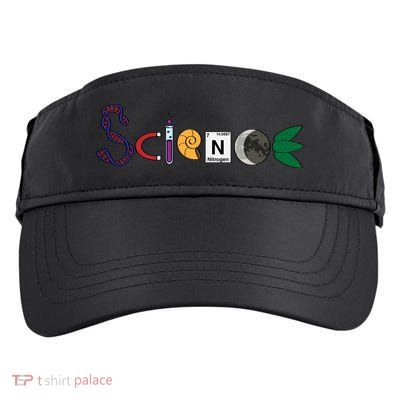 Science Funny Logo Adult Drive Performance Visor