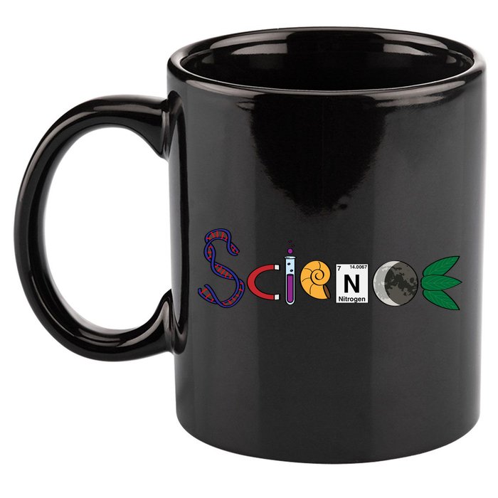 Science Funny Logo 11oz C Handle Ceramic Mug