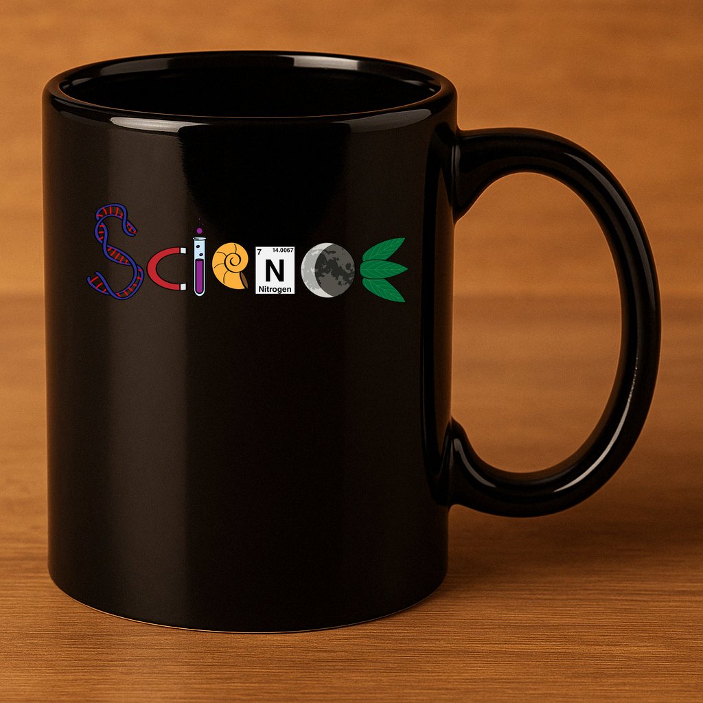 Science Funny Logo 11oz C Handle Ceramic Mug