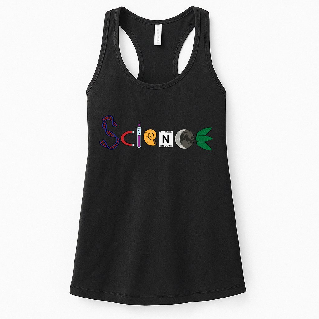 Science Funny Logo Womens Tank Top