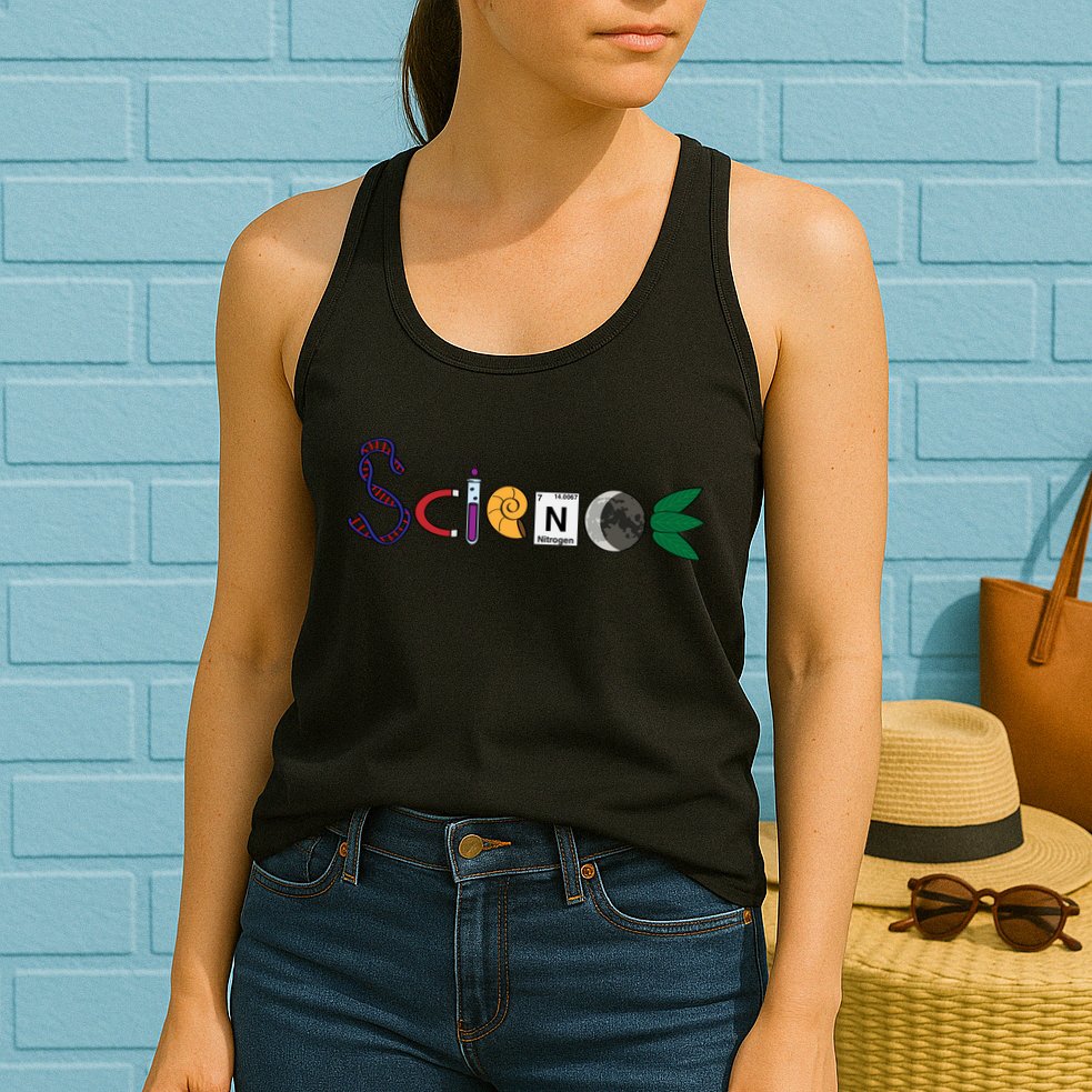 Science Funny Logo Womens Tank Top