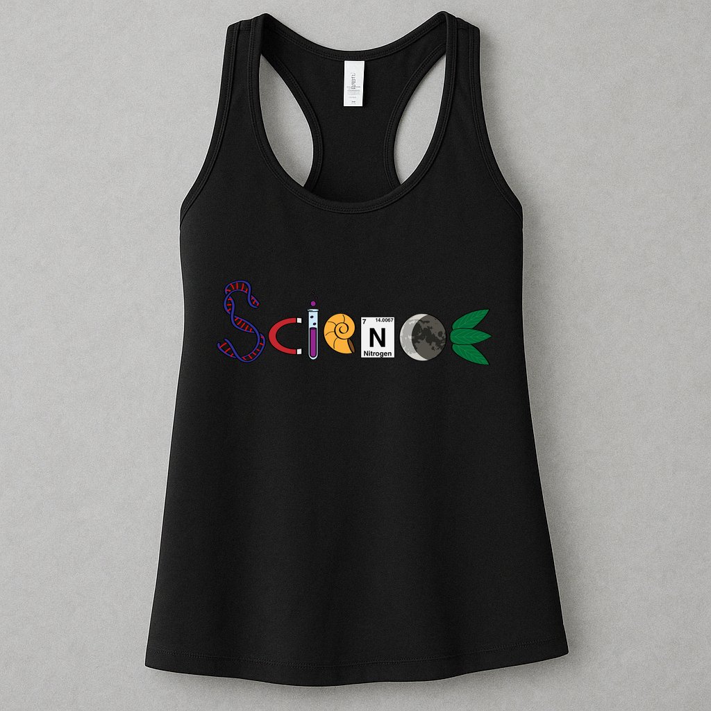 Science Funny Logo Womens Tank Top